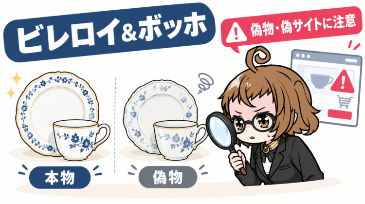 ビレロイ&ボッホに偽物はある？見分け方や偽サイトについて紹介！